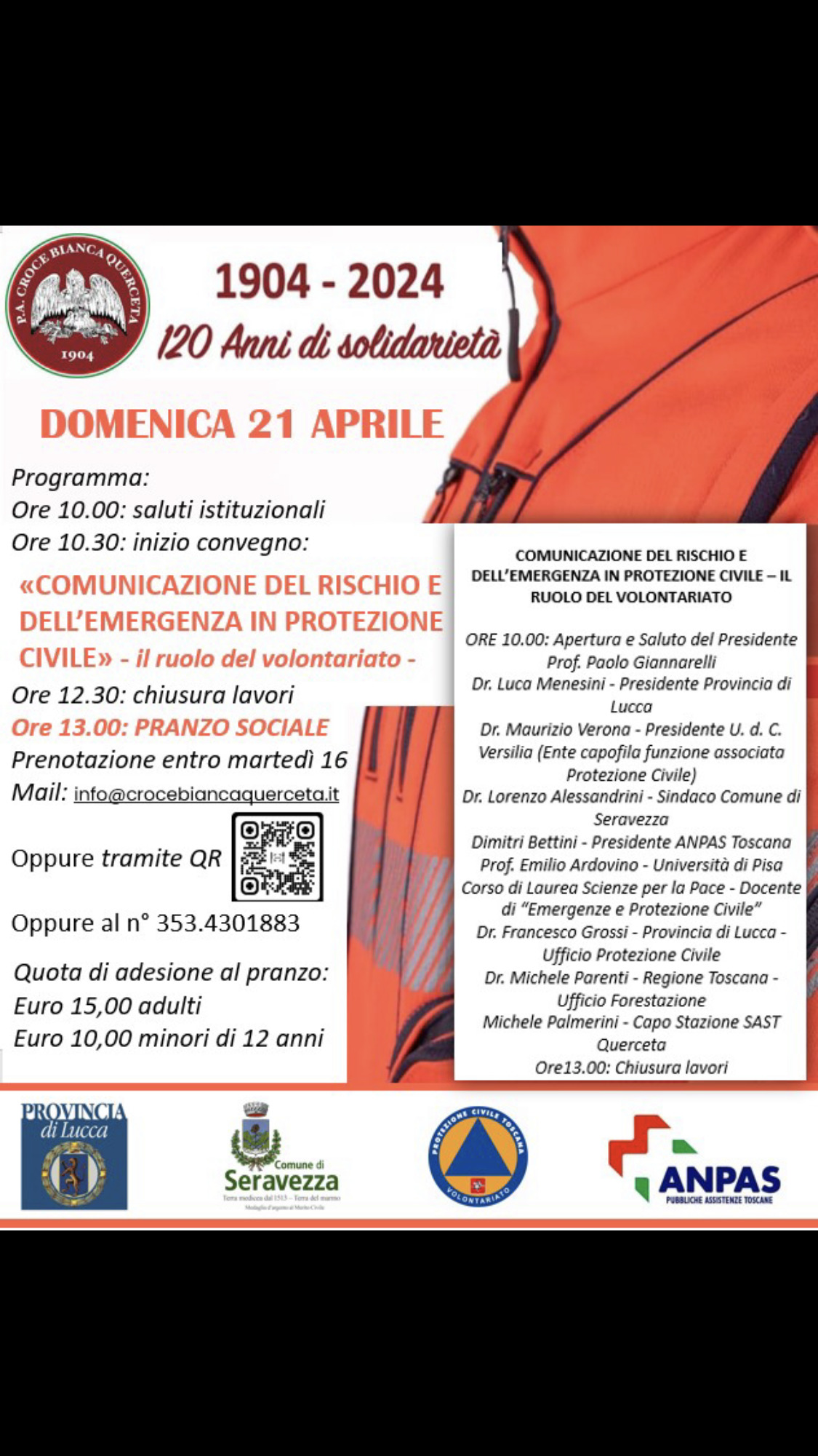 Comunicazione del rischio e dell'emergenza in Protezione Civile.