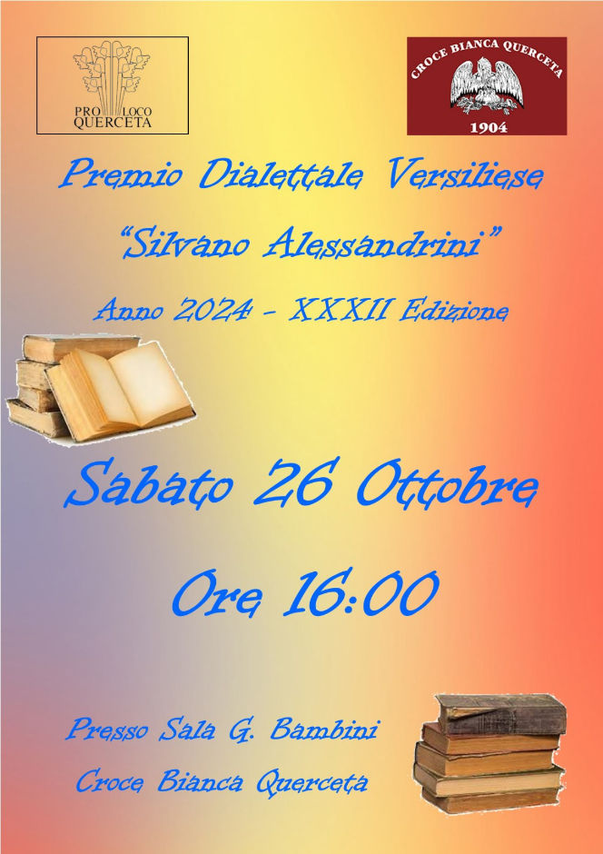 XXXII Edizione Premio Dialettale Versiliese 